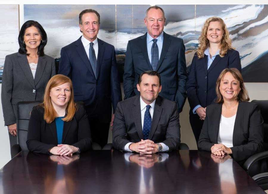 The legal team at Murphy & Evertz